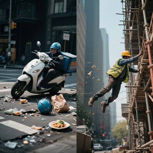 職災有保障！工地臨時工與外送員 手機上網、便利商店皆可加災保