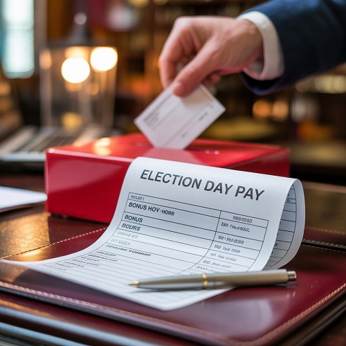 726投票 勞動部：勞工當天出勤 工資應加給